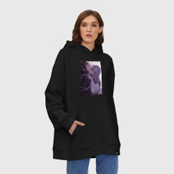 Худи SuperOversize хлопок Последний Серафим Шиноа Хираги вампир - фото 2