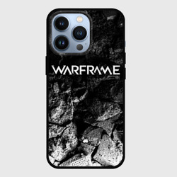 Чехол для iPhone 13 Pro Warframe black graphite
