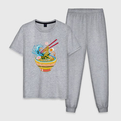 Food ramen – Пижама из хлопка с принтом купить со скидкой в -10%