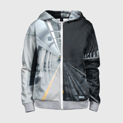 Детская толстовка 3D на молнии Метро Москвы