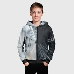 Детская толстовка 3D на молнии Метро Москвы - фото 2