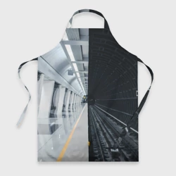 Фартук 3D Метро Москвы