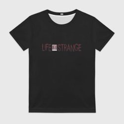 Женская футболка 3D Life is strange logo