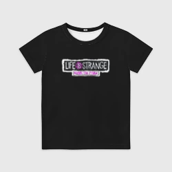 Детская футболка 3D Life is strange logo game