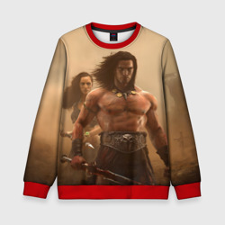 Детский свитшот 3D Conan Exiles: Конан Варвар