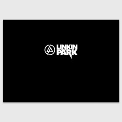 Linkin park logo rock music – Поздравительная открытка с принтом купить