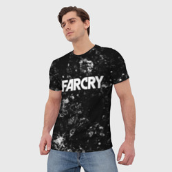Мужская футболка 3D Far Cry black ice - фото 2