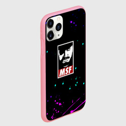 Чехол для iPhone 11 Pro Max матовый Metal gear splash neon - фото 2