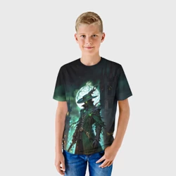 Детская футболка 3D Охотник из Bloodborne  - фото 2