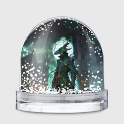 Игрушка Снежный шар Охотник из Bloodborne 