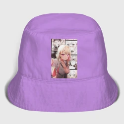 Женская панама хлопок Эта фарфоровая кукла влюбилась - секси Марин Китагава: коллаж стеснение