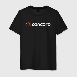 Concord logo game – Мужская футболка хлопок с принтом купить со скидкой в -20%