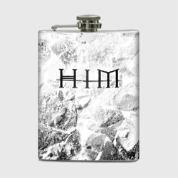 Фляга HIM white graphite