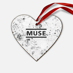 Деревянная игрушка Сердце Muse dirty ice