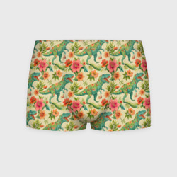 Мужские трусы 3D Динозавр в цветах