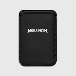 Картхолдер Magsafe магнитный Megadeth logo white