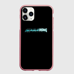 Чехол для iPhone 11 Pro Max матовый Metal gear rising logo