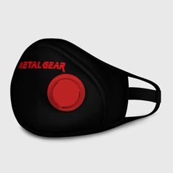 Маска из неопрена Metal gear red logo