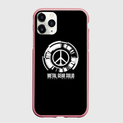 Чехол для iPhone 11 Pro Max матовый Metal gear solid snake logo