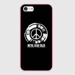 Чехол для iPhone 5/5S матовый Metal gear solid snake logo