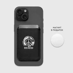 Картхолдер Magsafe магнитный Metal gear solid snake logo - фото 2