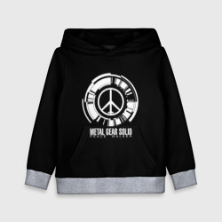 Детская толстовка 3D Metal gear solid snake logo