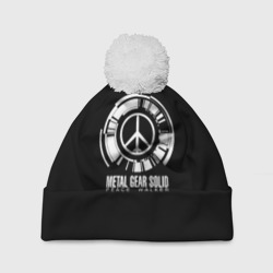 Шапка 3D c помпоном Metal gear solid snake logo