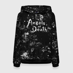 Женская толстовка 3D Angels of Death black ice