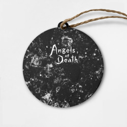 Деревянная игрушка круг Angels of Death black ice