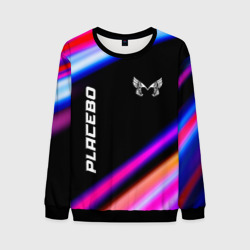 Мужской свитшот 3D Placebo neon rock lights