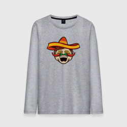 Мужской лонгслив хлопок Острый мексиканец