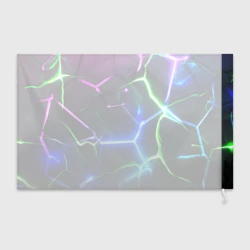 Флаг 3D Микс из разломленных плит и неоновое свечения  - фото 2