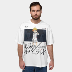 Мужская футболка oversize 3D Обещанный Неверленд: Эмма - фото 2