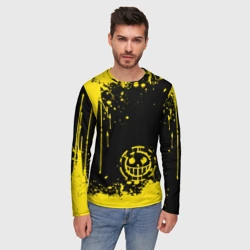 Мужской лонгслив 3D Трафальгар Д Ватер Ло прозвище пират - фото 2