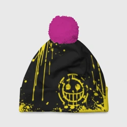 Шапка 3D c помпоном Трафальгар Д Ватер Ло прозвище пират