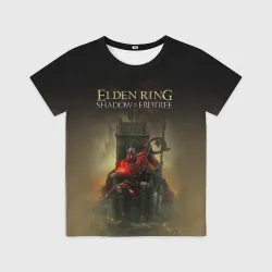 Детская футболка 3D Elden ring Shadow of the erdtree