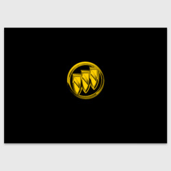 Buick logo yellow – Поздравительная открытка с принтом купить