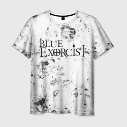 Мужская футболка 3D Blue Exorcist dirty ice