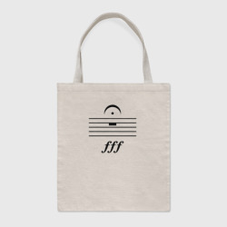 Шоппер BioNature Ffff тишина чёрный