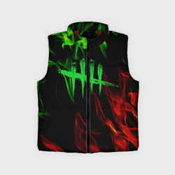 Детский жилет утепленный 3D Dead by daylight fire steel