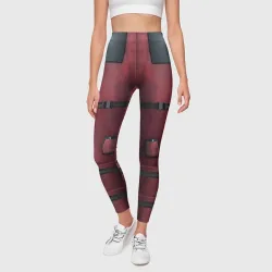 Леггинсы 3D Red costume bottom - фото 2