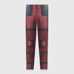 Леггинсы 3D Red costume bottom