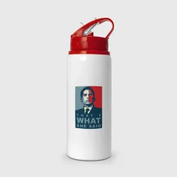 Бутылка для воды с трубочкой That`s what she said - the office