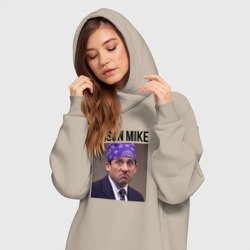 Платье-худи хлопок Prison mike  Michael Scott - офис - фото 2