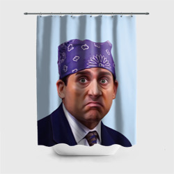 Штора 3D для ванной Prison mike офис