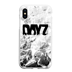 Чехол для iPhone XS Max матовый DayZ white graphite