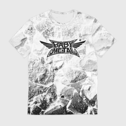 Мужская футболка 3D Babymetal white graphite