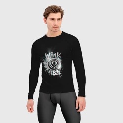 Мужской рашгард 3D Blink-182 glitch - фото 2