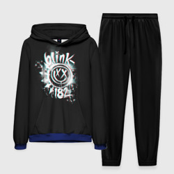 Мужской костюм с толстовкой 3D Blink-182 glitch