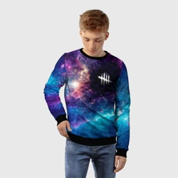 Детский свитшот 3D Dead by Daylight space game - фото 2